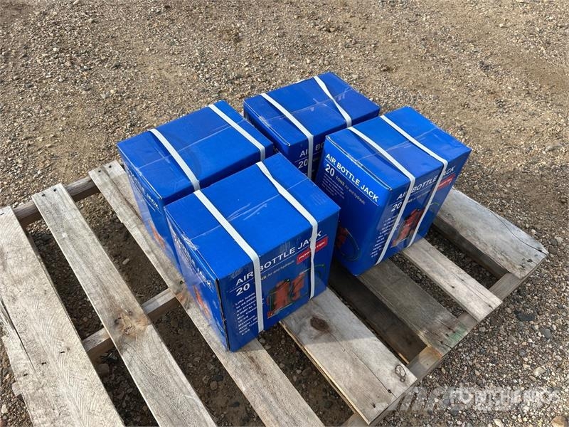 Quantity of (4) Powertek 20T lifter 20 t Bottle J Diger
