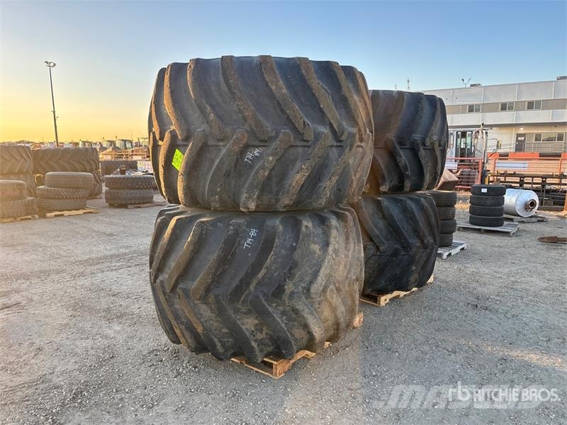  Quantity of (4) Prime X Terra Turbo 66x43.00-25 Ti Gume, točkovi i felne
