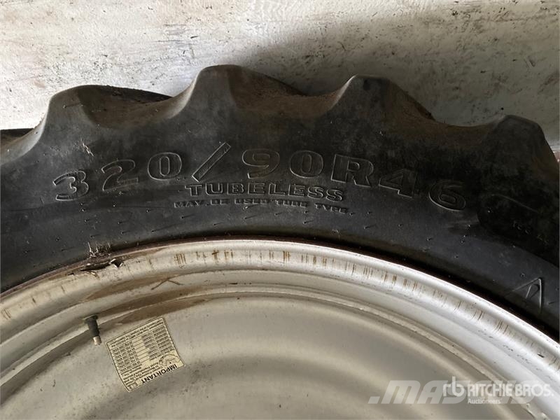 Quantity of (4) Sprayer Tires - Fits Case IH Patri Roti