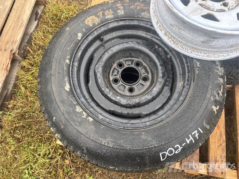 Quantity of (4) ST205/75R15 Tires (Unused) Tyres, wheels and rims