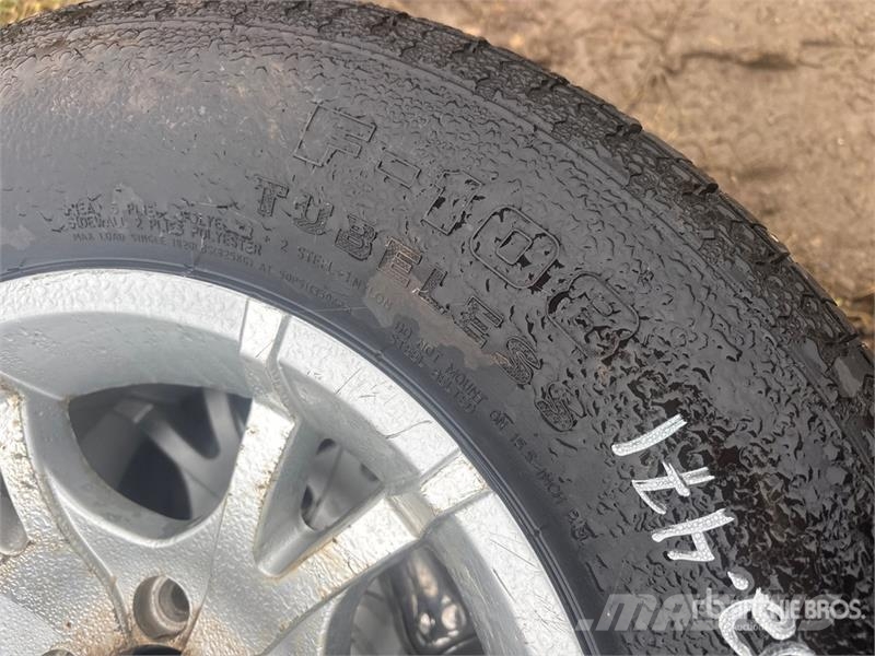 Quantity of (4) ST205/75R15 Tires (Unused) Tyres, wheels and rims