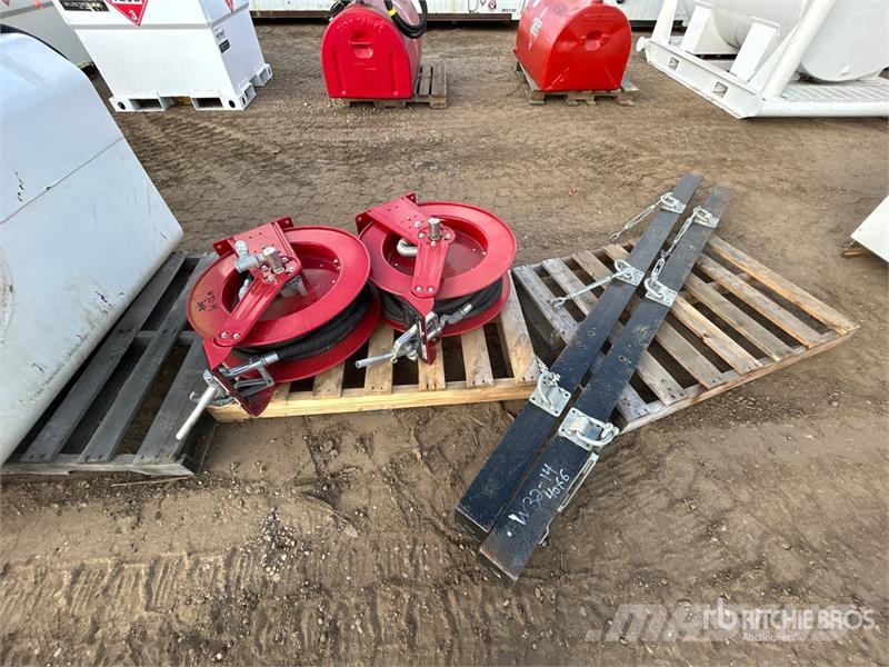 Quantity of (4) Steel Fuel Tanks for Fuel Truck Se Fuel and additive tanks