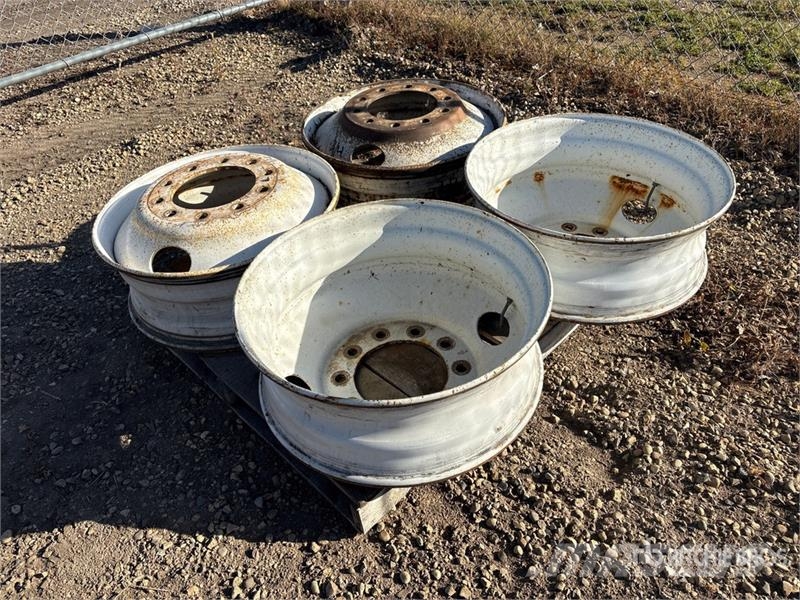  Quantity of (4) Steel Rims - Fits Truck Коммерческий транспорт - Другие
