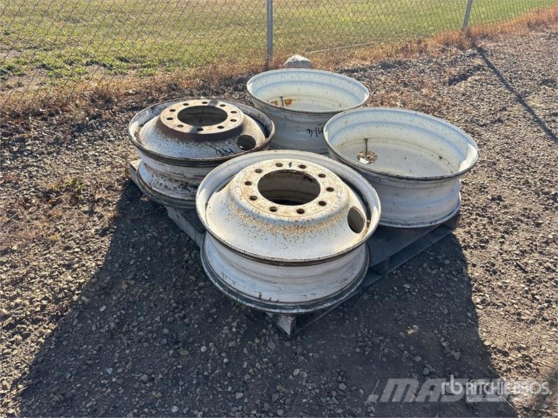 Quantity of (4) Steel Rims - Fits Truck Коммерческий транспорт - Другие