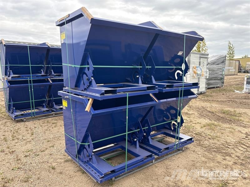 Quantity of (4) Suihe N-1CY-4 3 ft 7 in 1 cyd Sel 倉槽和斗箱