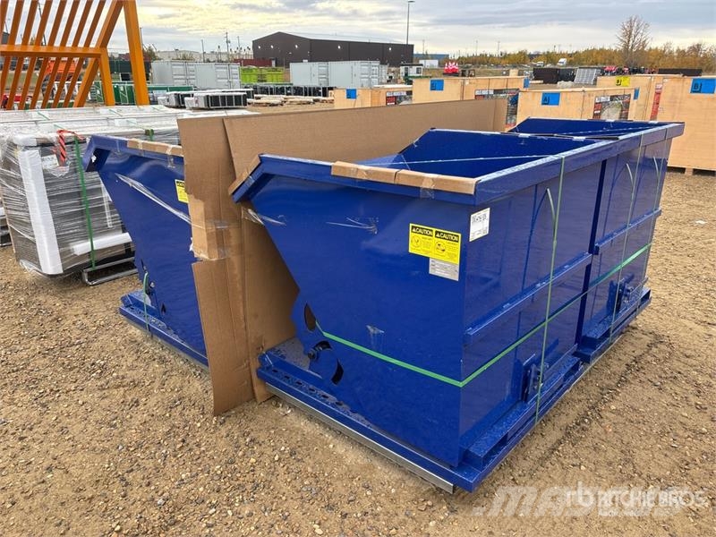  Quantity of (4)  Suihe N-1.5CY-2 Self-Dumping Hopp الحاويات والقواديس