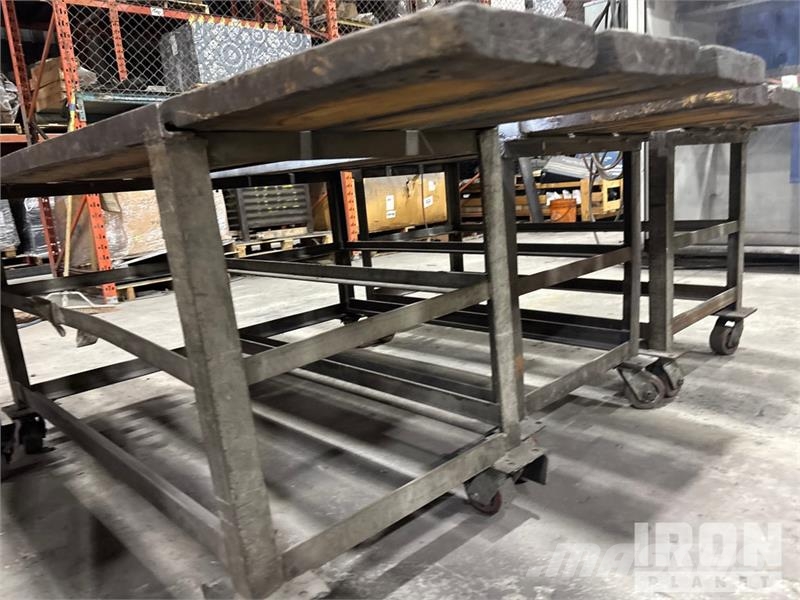 Quantity of (4) Tables Rolling frame Shop tables Utilaje construcții - Altele