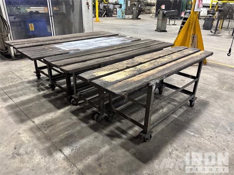 Quantity of (4) Tables Rolling frame Shop tables Utilaje construcții - Altele