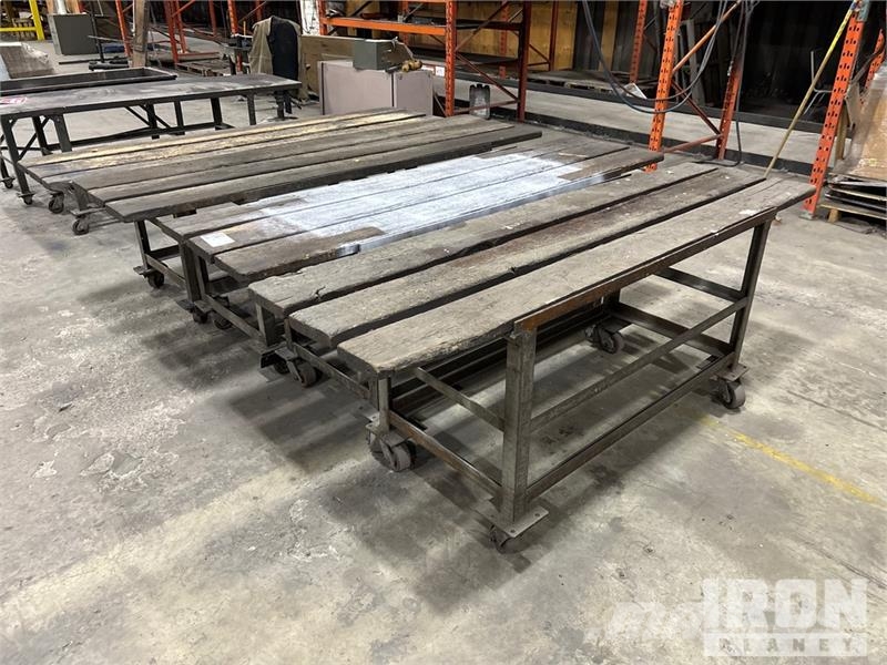 Quantity of (4) Tables Rolling frame Shop tables Utilaje construcții - Altele