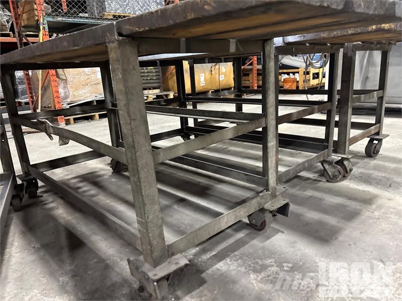 Quantity of (4) Tables Rolling frame Shop tables Utilaje construcții - Altele