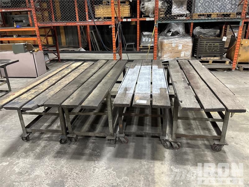 Quantity of (4) Tables Rolling frame Shop tables Utilaje construcții - Altele