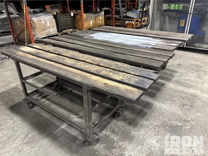 Quantity of (4) Tables Rolling frame Shop tables Utilaje construcții - Altele