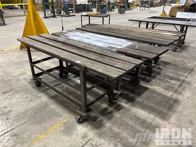 Quantity of (4) Tables Rolling frame Shop tables Utilaje construcții - Altele