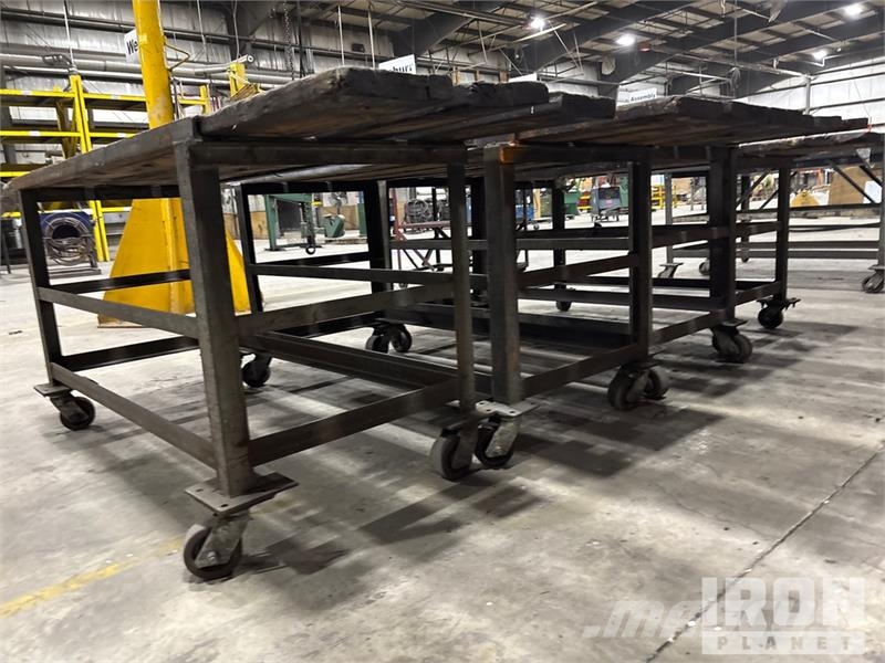 Quantity of (4) Tables Rolling frame Shop tables Utilaje construcții - Altele