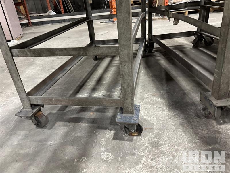 Quantity of (4) Tables Rolling frame Shop tables Utilaje construcții - Altele