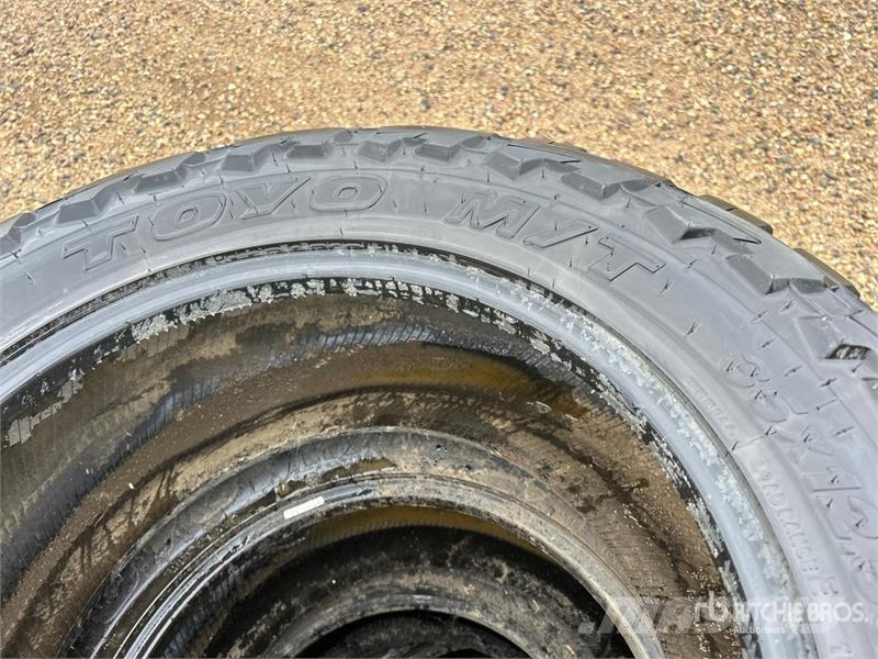 Quantity of (4) Toyo M/T Open County 35X12.50R20 Tyres, wheels and rims