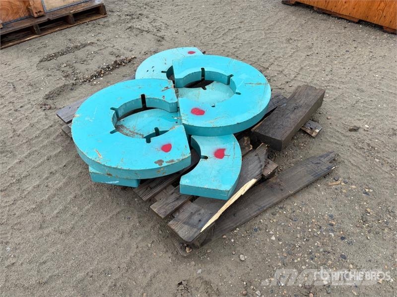Quantity of (4) Weights Inne akcesoria