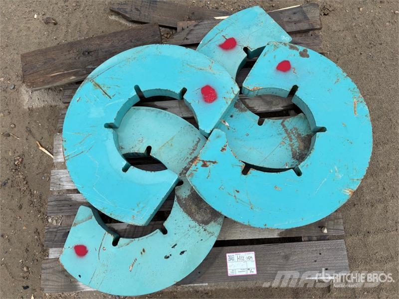 Quantity of (4) Weights Inne akcesoria