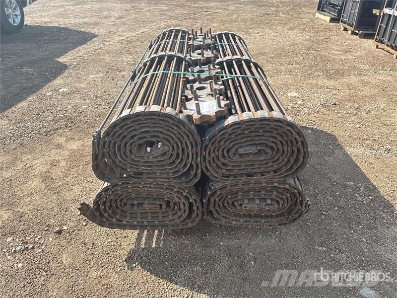 Quantity of (4) x 5 ft 6 in Potato Digger Chains Lauksaimniecība- Citi