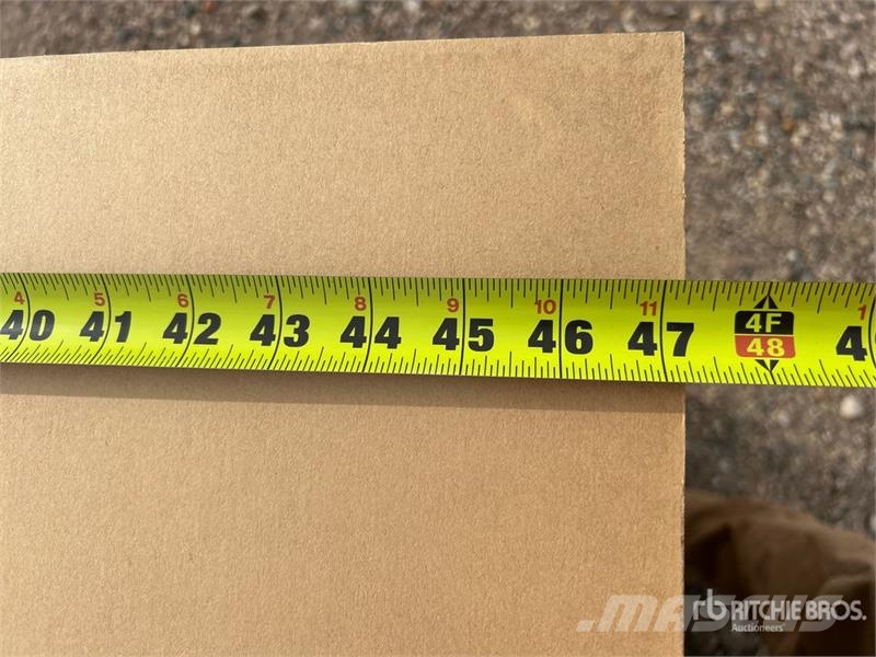 Quantity of (40) 1200 mm x 2400 mm x 3/4 in G1S MD Inne akcesoria