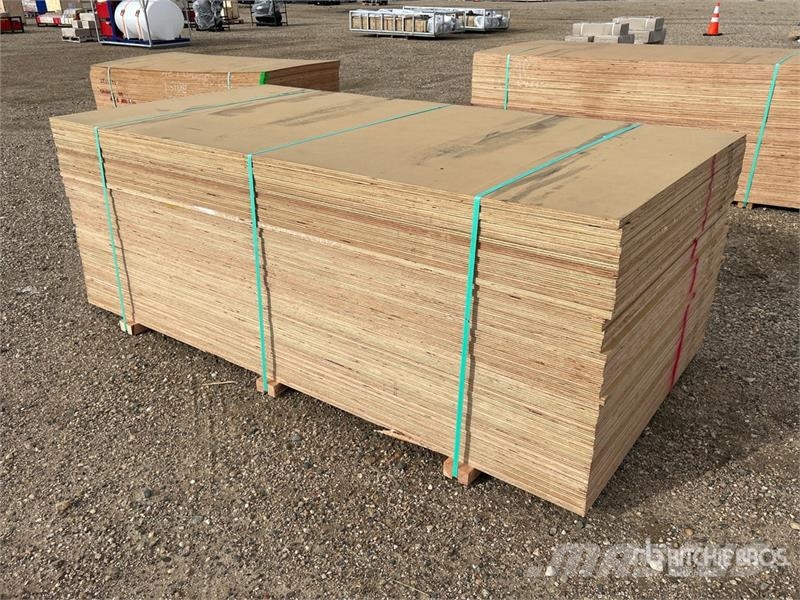 Quantity of (40) 1200 mm x 2400 mm x 3/4 in G1S MD Inne akcesoria
