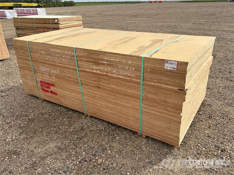 Quantity of (40) 1200 mm x 2400 mm x 3/4 in G1S MD Inne akcesoria