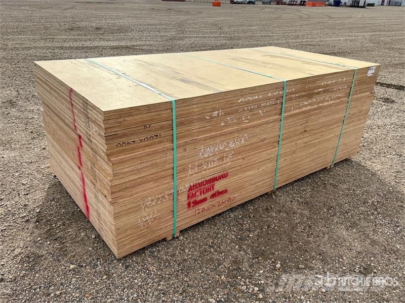 Quantity of (40) 1200 mm x 2400 mm x 3/4 in G1S MD Inne akcesoria