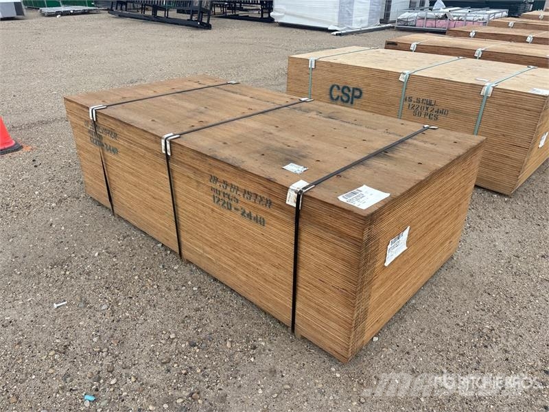  Quantity of (40) 3/4" 4x8 CSP/DFP No Stamp Plywood Other components