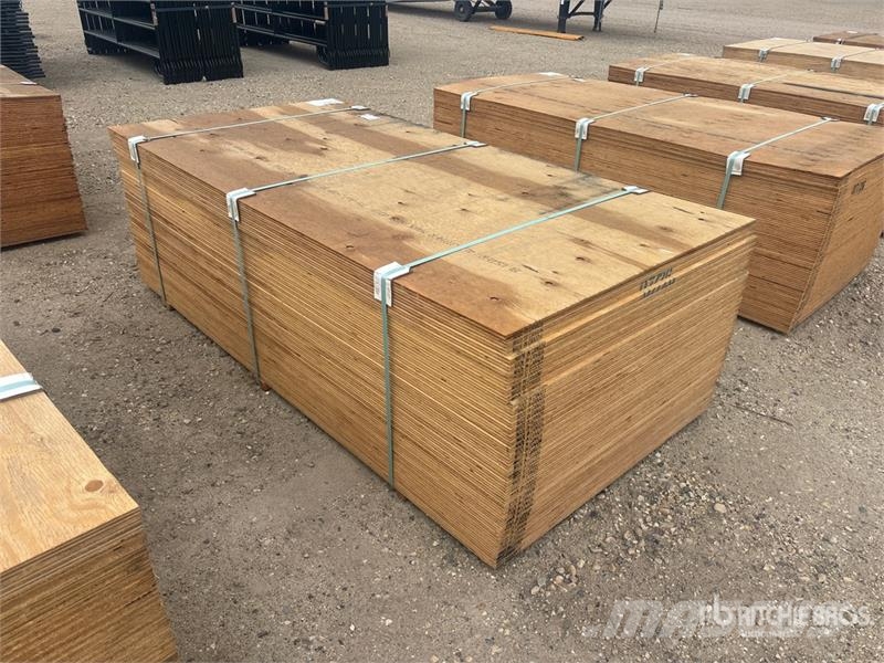 Quantity of (40) 3/4" 4x8 CSP/DFP No Stamp Plywood Drugi deli