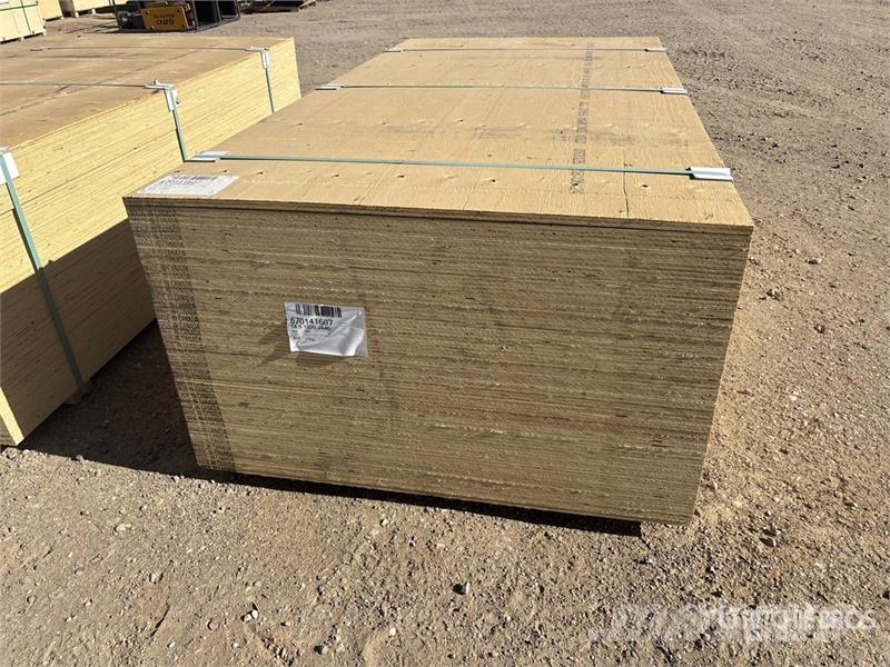  Quantity of (40) 3/4" 4x8 CSP/DFP No Stamp Plywood مكونات أخرى