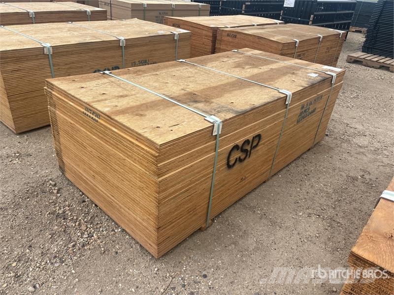 Quantity of (40) 3/4" 4x8 CSP/DFP No Stamp Plywood Drugi deli