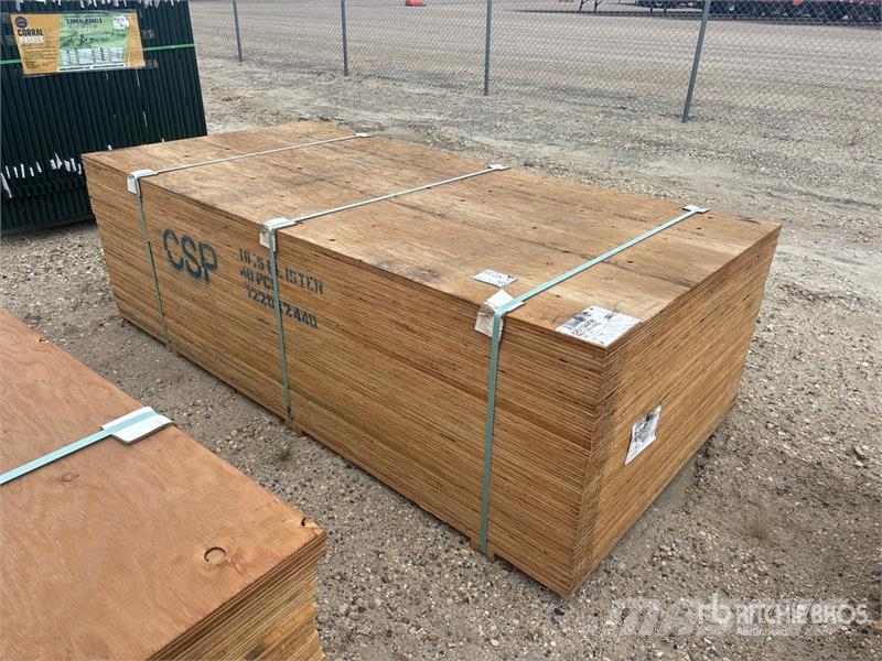 Quantity of (40) 3/4" 4x8 CSP/DFP No Stamp Plywood Drugi deli