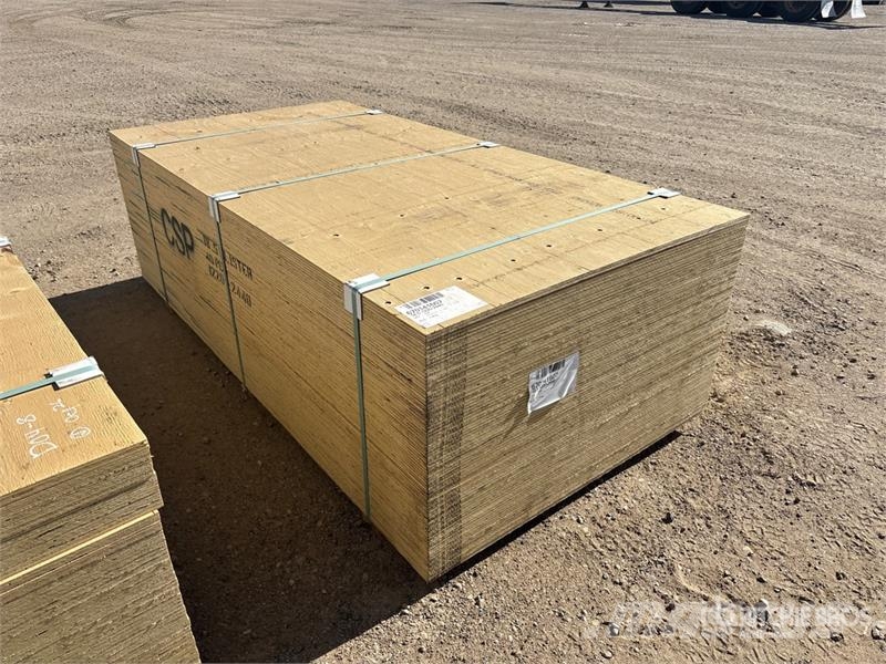  Quantity of (40) 3/4" 4x8 CSP/DFP No Stamp Plywood مكونات أخرى