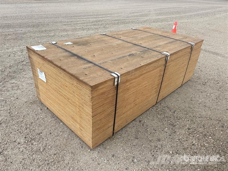  Quantity of (40) 3/4" 4x8 CSP/DFP No Stamp Plywood Other components