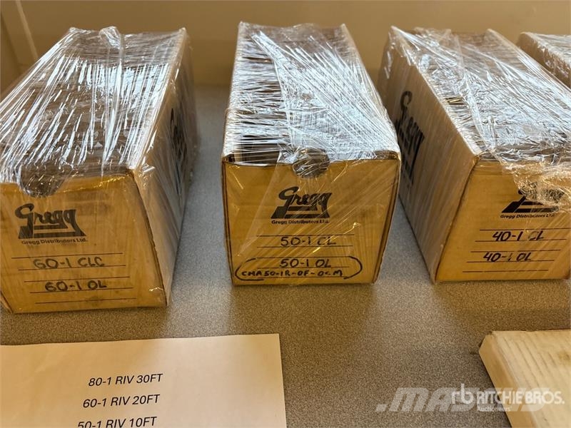  Quantity of #40, #50, #60, #80 Chain, Connectors,  مكونات أخرى