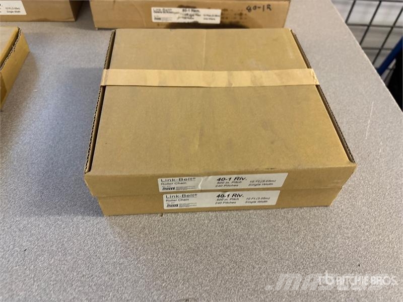  Quantity of #40, #50, #60, #80 Chain, Connectors,  مكونات أخرى
