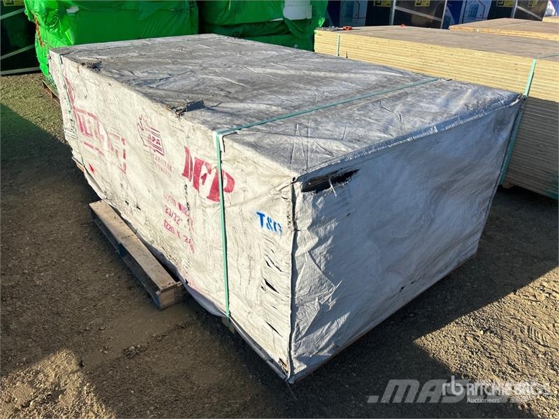Quantity of (42) 4 ft x 8 ft 3/4 in G1S ( Good One Ďalšie komponenty