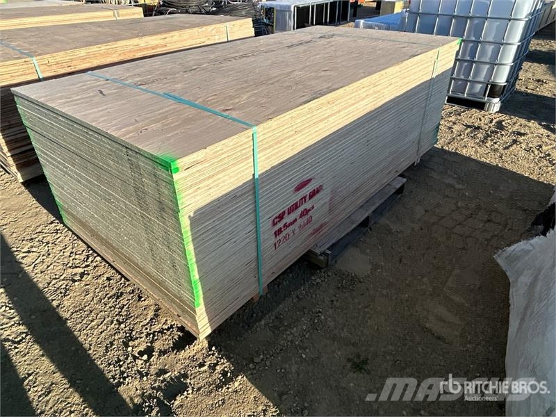Quantity of (42) 4 ft x 8 ft 3/4 in G1S ( Good One Компоненты строительной техники