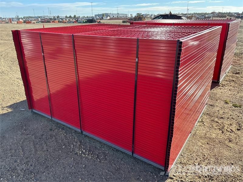 Quantity of (46) 7 ft 6 in x 6 ft Powder Coated Si Drugi deli