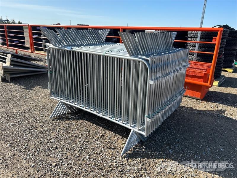  Quantity of (47) 7 ft x 4 ft Safety Site Fence Ďalšie komponenty