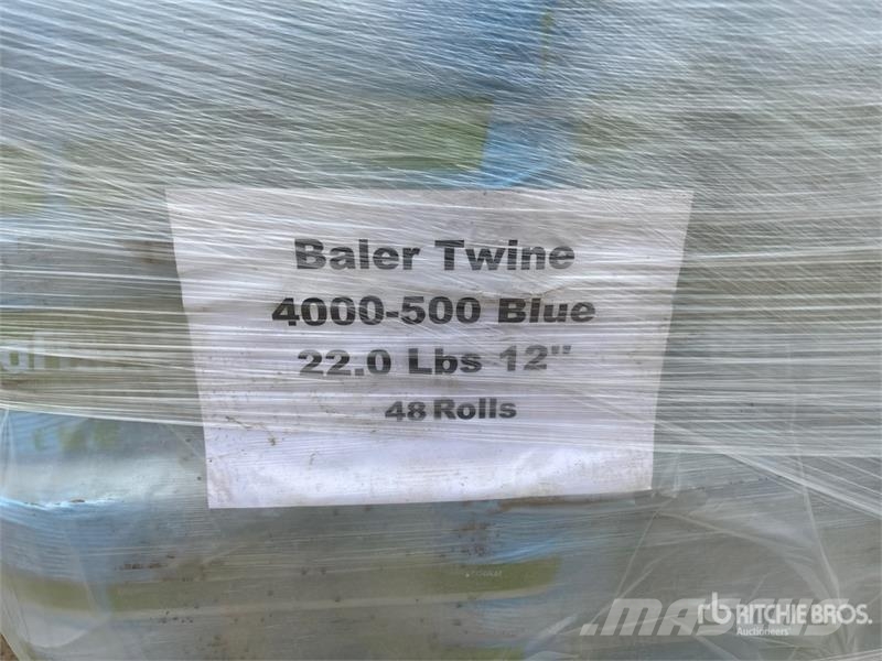  Quantity of (48) Tecfil 4000-500 Bale Twine (Unuse Otra maquinaria agrícola