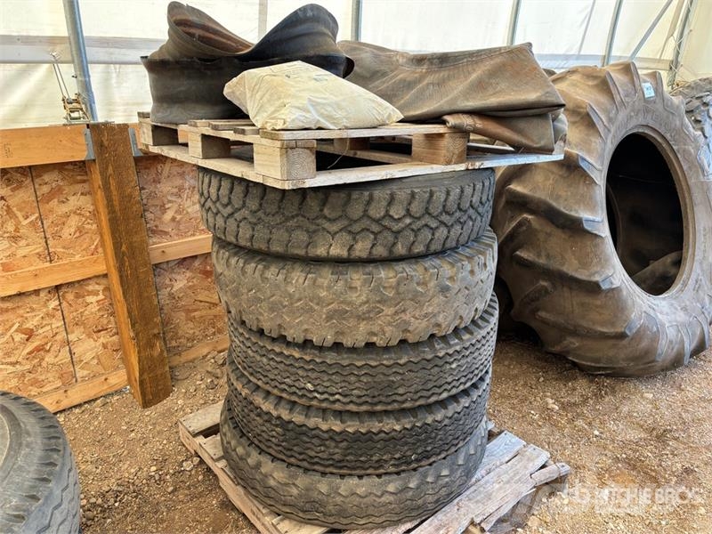 Quantity of (5) 10.00-20 Tires Opony, koła i felgi