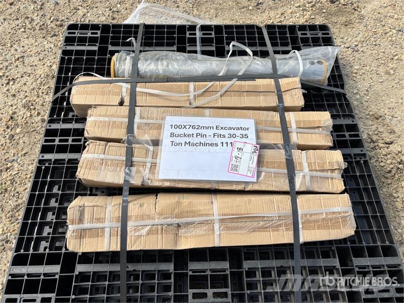  Quantity of (5) 100 x 762 mm Excavator Bucket Pin Drugi deli
