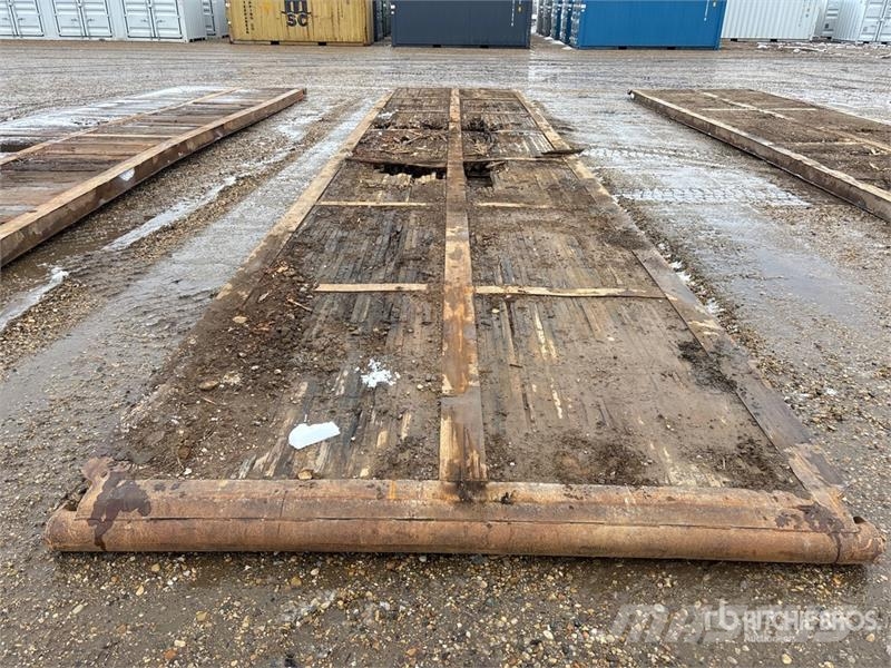 Quantity of (5) 40 ft x 8 ft Mats Oprema i rezervni dijelovi za bušenje