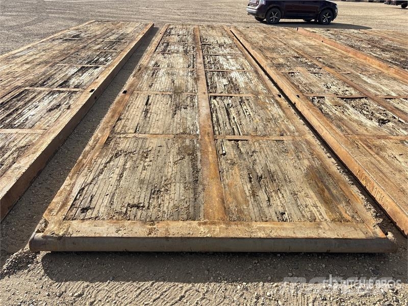 Quantity of (5) 8 ft x 40 ft Rig Mats Rezervni delovi i oprema za bušenje