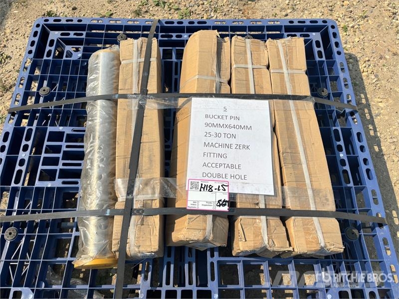  Quantity of (5) 90 x 640 mm Excavator Bucket Pin - Drugi deli