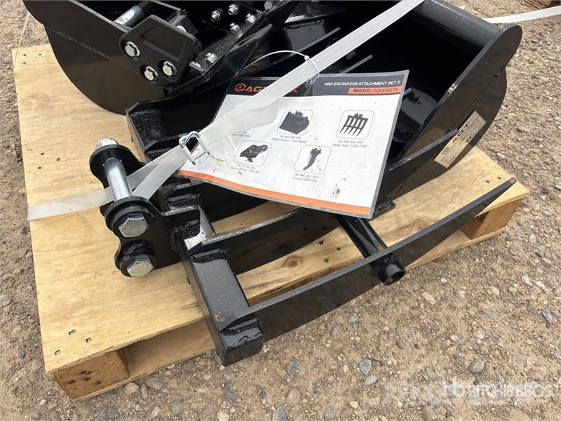 Quantity of (5) AGT 12EX-SET5 Mini Excavator Atta Drugi deli