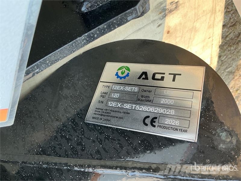 Quantity of (5) AGT 12EX-SET5 Mini Excavator Atta Drugi deli