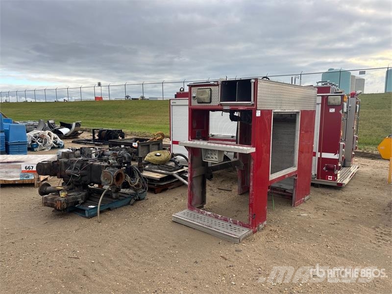 Quantity of (5) Fire Truck Parts Drugi deli