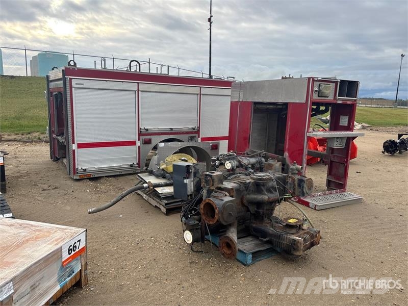 Quantity of (5) Fire Truck Parts Drugi deli